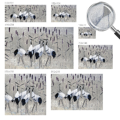 Savaime lipnus fototapetas Harmoninis kranas