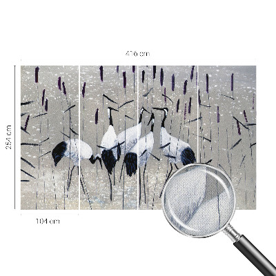 Savaime lipnus fototapetas Harmoninis kranas