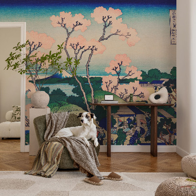 Fototapetas vaiko kambariui Kirsebærblomster