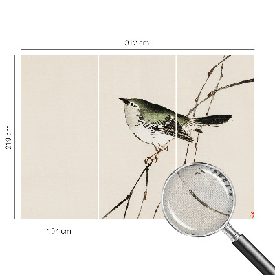 Savaime lipnus fototapetas Harmonisk fugl