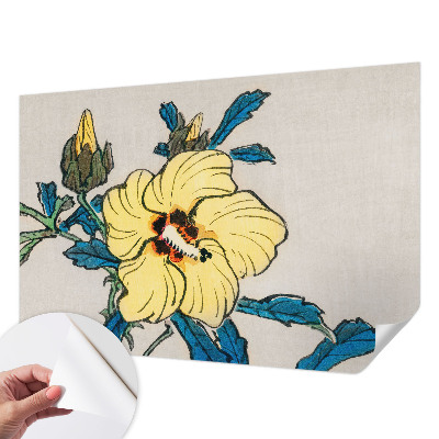 Fototapetai su gėlių motyvu „Gul Bloomst“