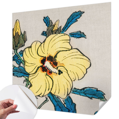 Fototapetai su gėlių motyvu „Gul Bloomst“