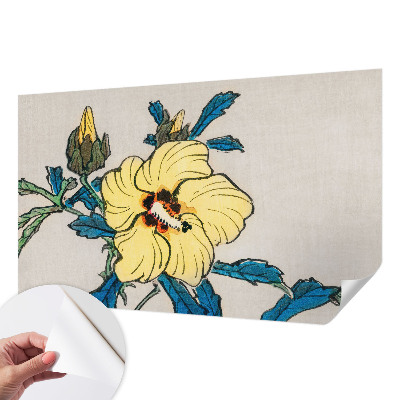 Fototapetai su gėlių motyvu „Gul Bloomst“