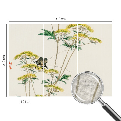 Tapetai Blomsteris natūralus