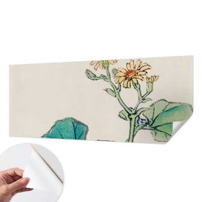 3D fototapetas Blomst og blade