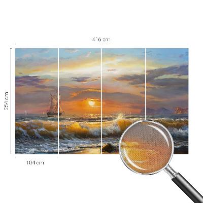 Fototapetai su jūros panorama
