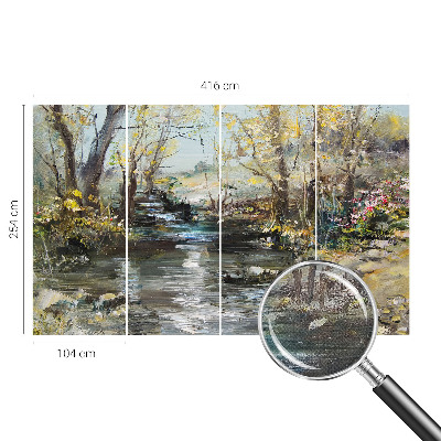 Fototapetas vaikams su miško briedžio motyvu „Skovbekas“