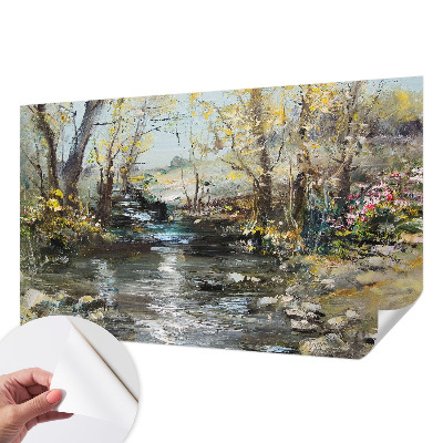 Fototapetas vaikams su miško briedžio motyvu „Skovbekas“