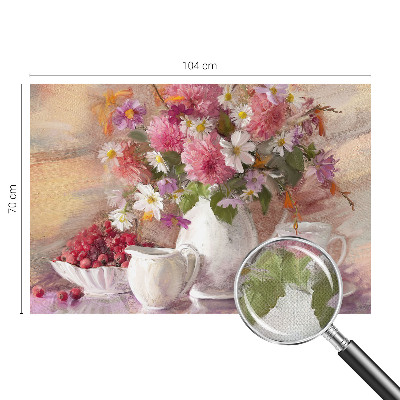 Savaime lipnus fototapetas Vilde bloomster