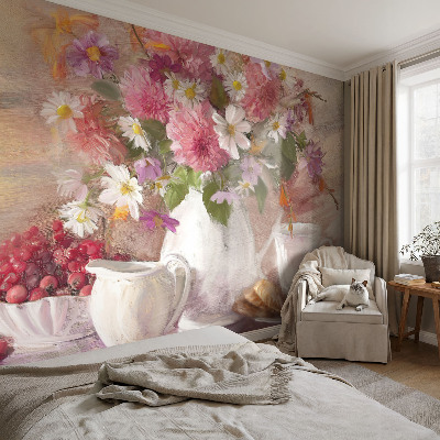 Savaime lipnus fototapetas Vilde bloomster