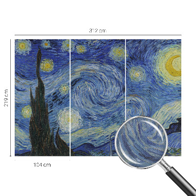 3D fototapetas su Natvortex raštu