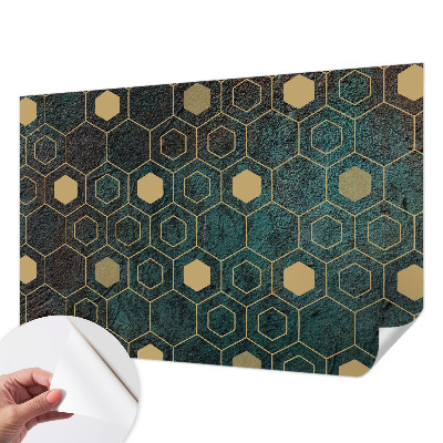 Savaime lipnus fototapetas su geometriniu raštu „sekso skyriai“