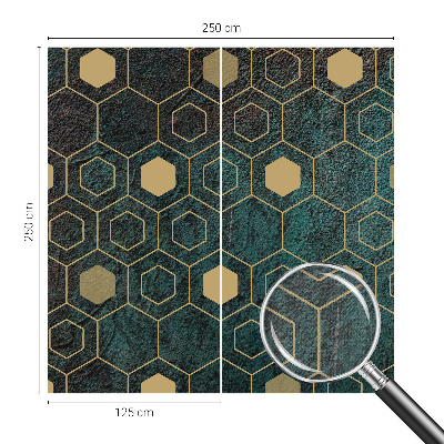 Savaime lipnus fototapetas Geometriniai sekso skyriai