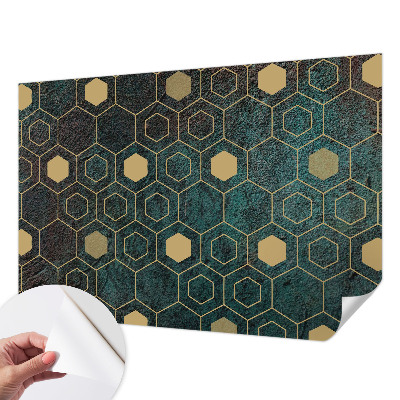 Savaime lipnus fototapetas su geometriniu raštu „sekso skyriai“