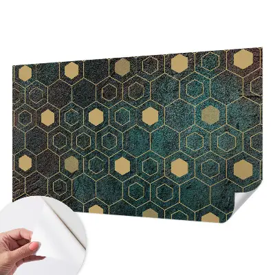 Savaime lipnus fototapetas su geometriniu raštu „sekso skyriai“