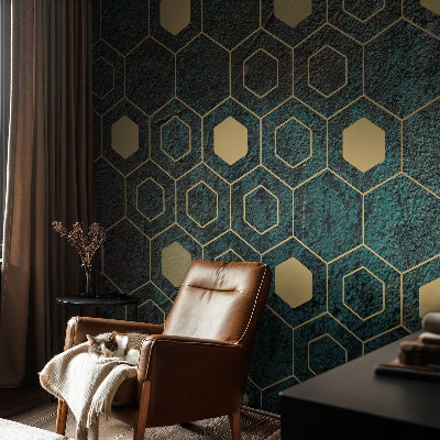 Savaime lipnus fototapetas su geometriniu raštu „sekso skyriai“
