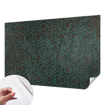 3D fototapetas sienoms su geometriniu piešiniu