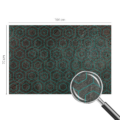 3D fototapetas sienoms su geometriniu piešiniu