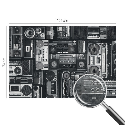 Fototapetas vaiko kambariui Retro radijas