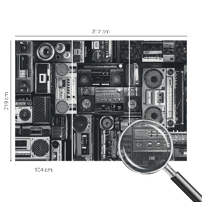 Fototapetas vaiko kambariui Retro radijas