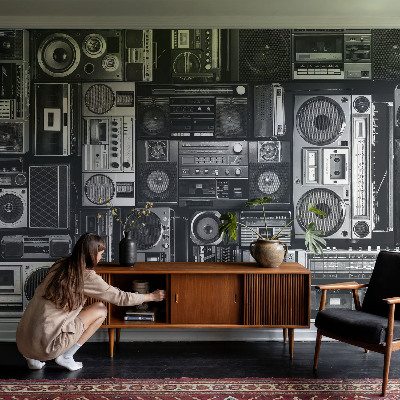 Fototapetas vaiko kambariui Retro radijas