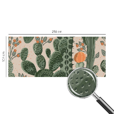 Tapetai Grønne kaktusas