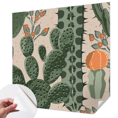 Tapetai Grønne kaktusas