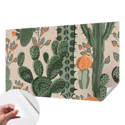 Tapetai Grønne kaktusas