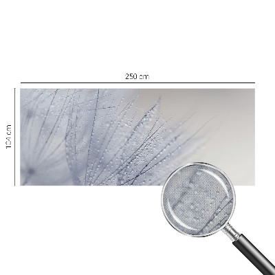 Savaime lipnus fototapetas Dugfrisk mælkebøtte