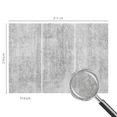 3D fototapetas sienoms su betono tekstūra