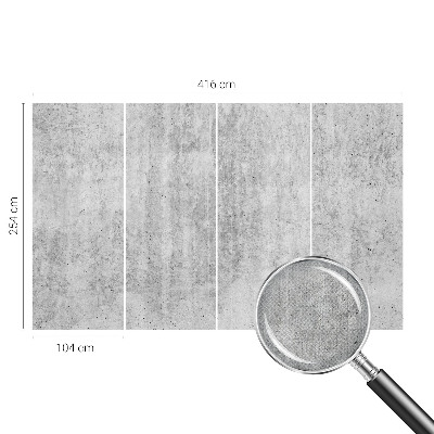 3D fototapetas sienoms su betono tekstūra