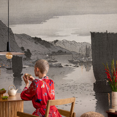 Savaime lipnus fototapetas Aftenbugt