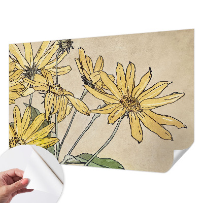 Tapetai Akvarelės žiedas