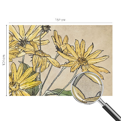 Tapetai Akvarelės žiedas