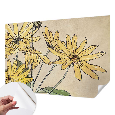 Tapetai Akvarelės žiedas