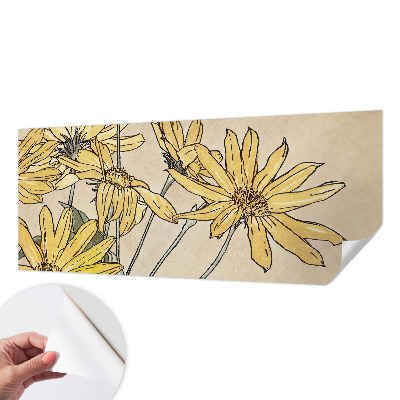 Tapetai Akvarelės žiedas