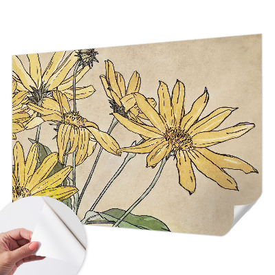 Tapetai Akvarelės žiedas