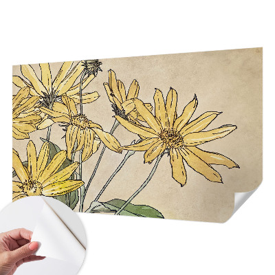 Tapetai Akvarelės žiedas