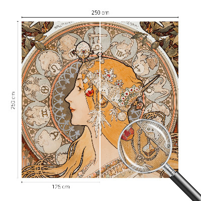 Fototapetas vaiko kambariui Šviesiaplaukės elegancija