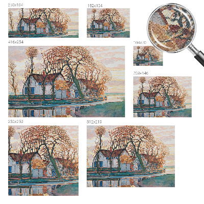 3D fototapetas Idilisk peizažas