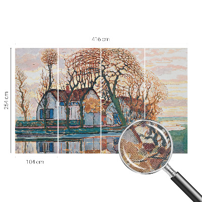 3D fototapetas Idilisk peizažas