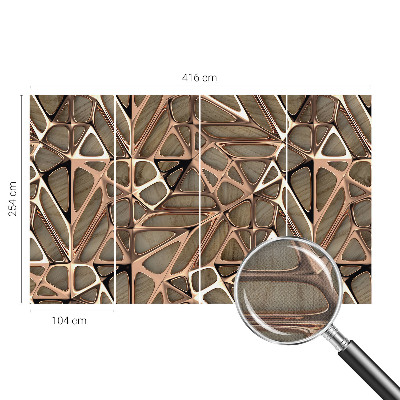 Fototapetas vaikams su geometriniu piešiniu