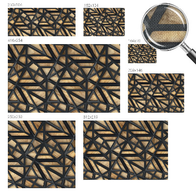 Fototapetai su geometriniu raštu