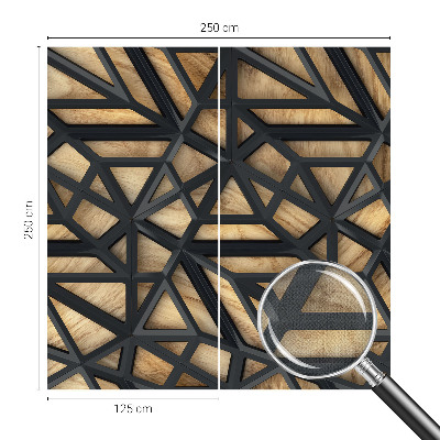Fototapetai su geometriniu raštu