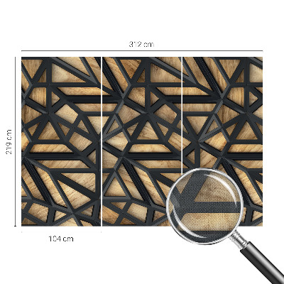 Fototapetai su geometriniu raštu