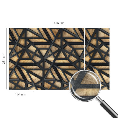 Fototapetai su geometriniu raštu