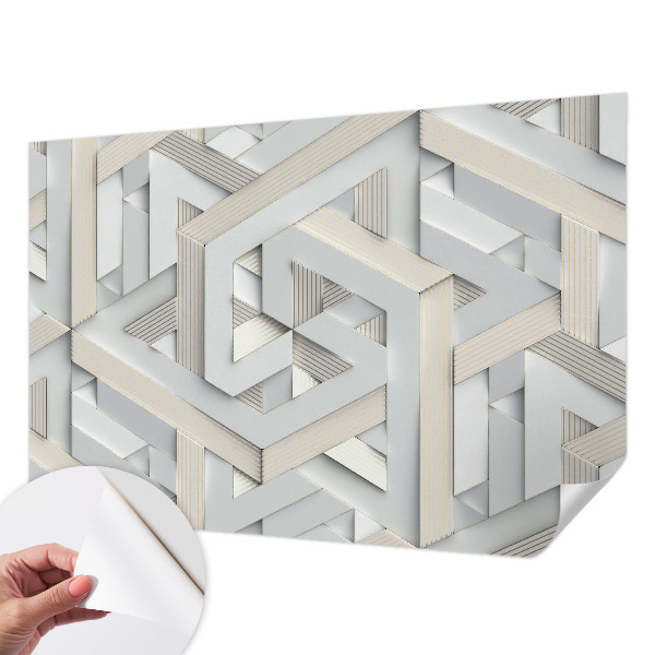 Savaime lipnus fototapetas Iliustruotasis buvęs