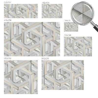 Savaime lipnus fototapetas Iliustruotasis buvęs