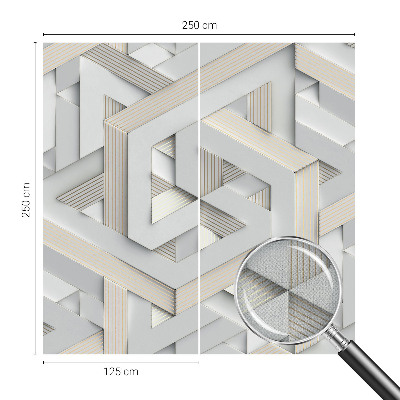 Savaime lipnus fototapetas Iliustruotasis buvęs