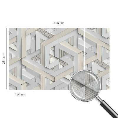 Savaime lipnus fototapetas Iliustruotasis buvęs